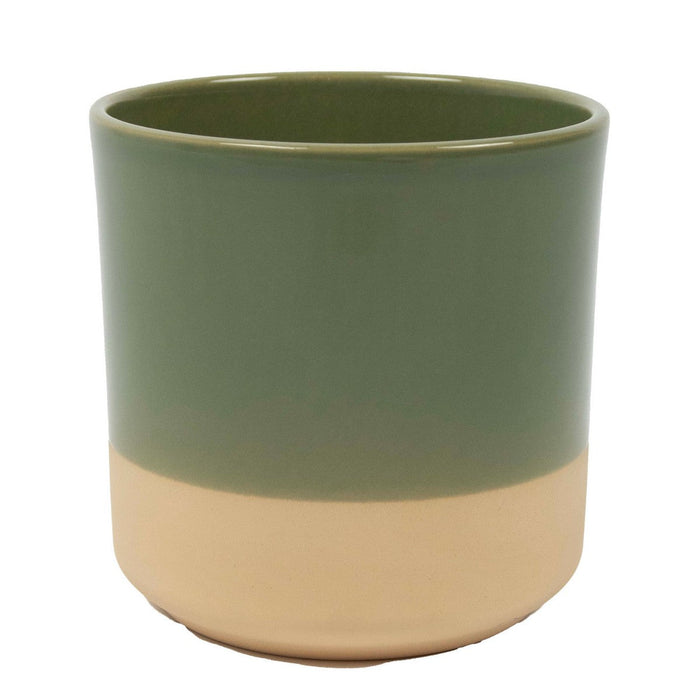 Cylinder Ceramic Dip-Dye Planter  - Various Options