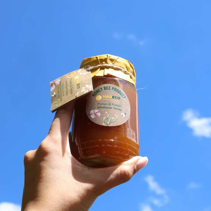 Pollen & Petals - Honey by Hadeco - Wildflowers 450g