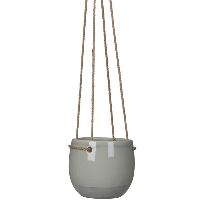 Resa Hanging Pot - D13.5cm - Light Grey