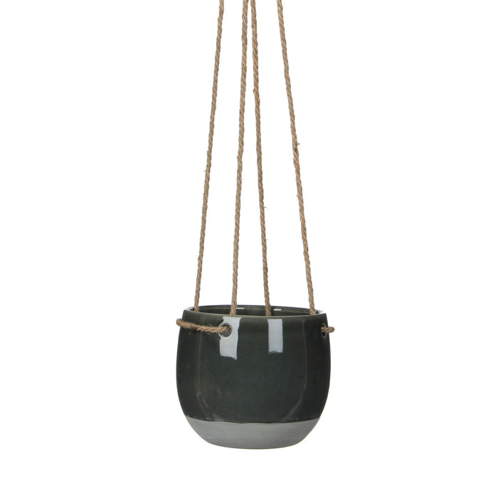 Resa Hanging Pot - D16.5cm - Dark Grey