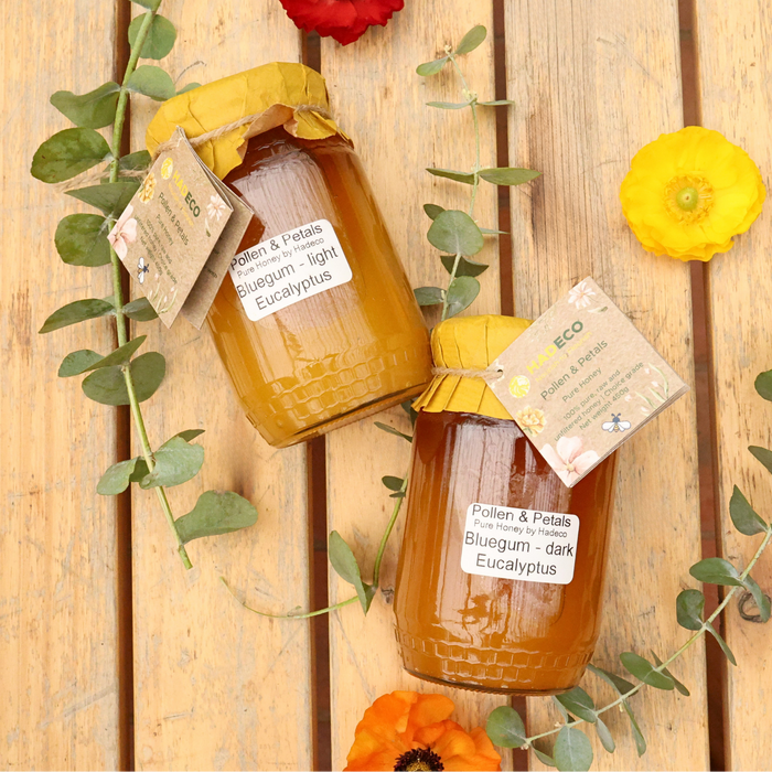 Pollen & Petals - Honey by Hadeco - Blue Gum 450g