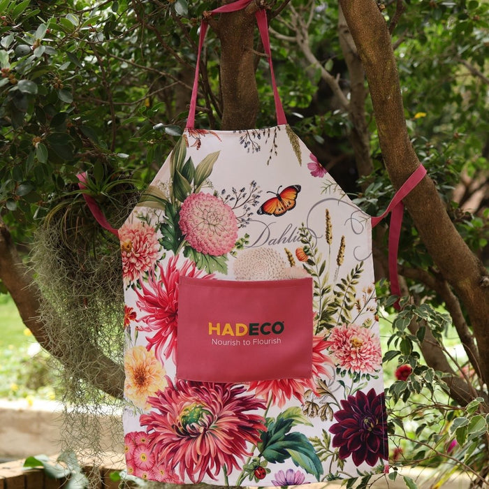 Hadeco "Petals in Bloom" Dahlia Garden Apron
