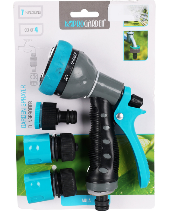 Garden hose accessories with sprayer - 7 functions