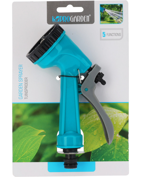 Garden Hose Spray Nozzle - 5 Functions