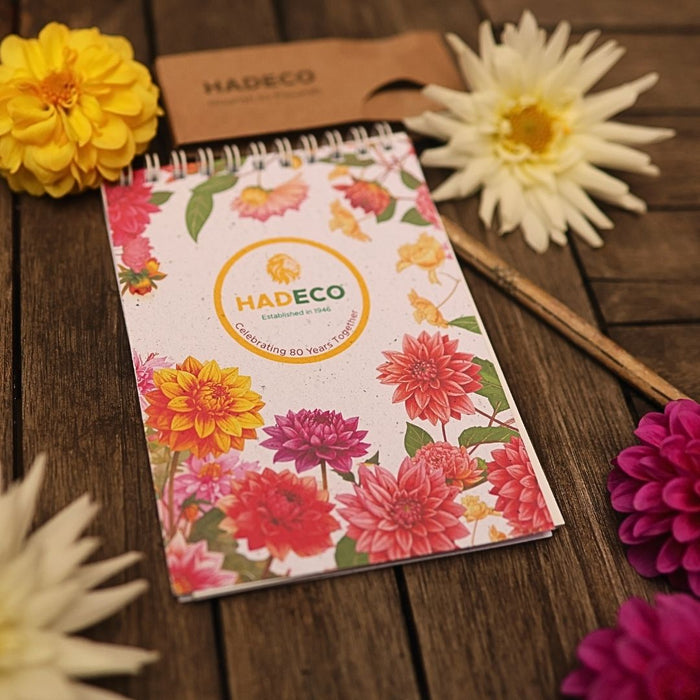 Floral Plantable Notepad & Pencil Set - 2 Options