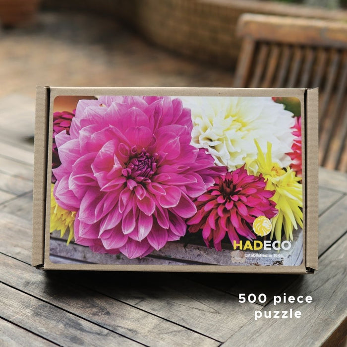 Hadeco Signature Series: 500-Piece Hand-Selected Floral Collector’s Puzzles