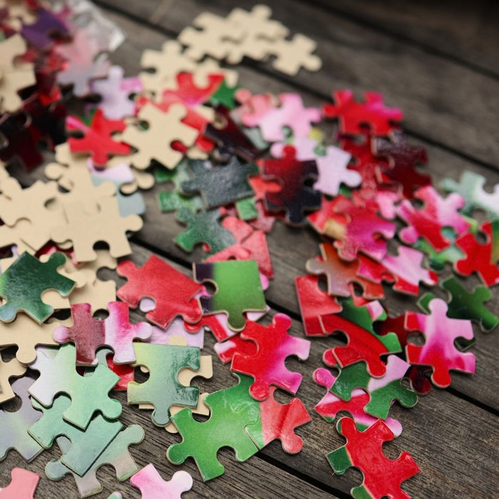 Hadeco Signature Series: 500-Piece Hand-Selected Floral Collector’s Puzzles