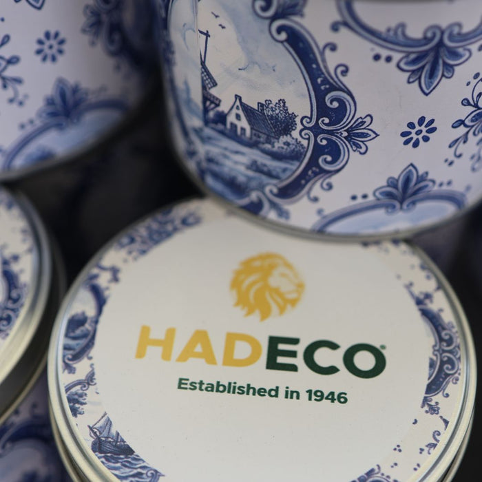 Hadeco 80th Anniversary Delft Series: Collector’s Keepsake Tin & Spring Daffodil Set