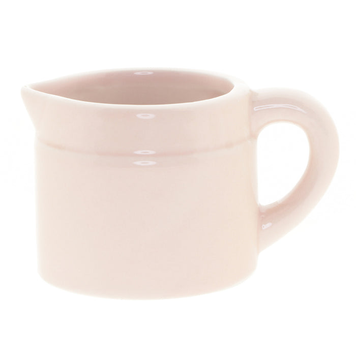 Festive Potted Succulent – Ceramic Jug (Purple, Pink & Green) - D7cm