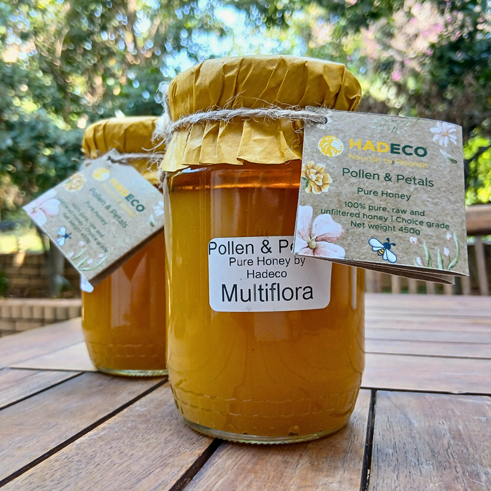 Pollen & Petals - Honey by Hadeco - Multiflora 450g