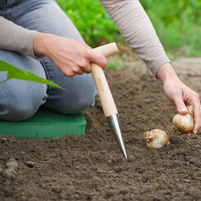 Dibber Planter with crutch handle