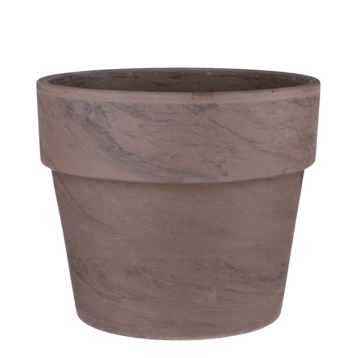 Amália Wide Pot ("CK" Terracotta Pot) - Vulcano Colour