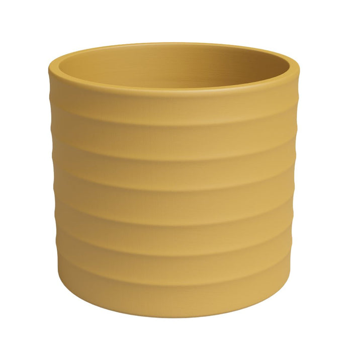 Handmade Ceramic Pot - Chloe Horizontal - MA Yellow