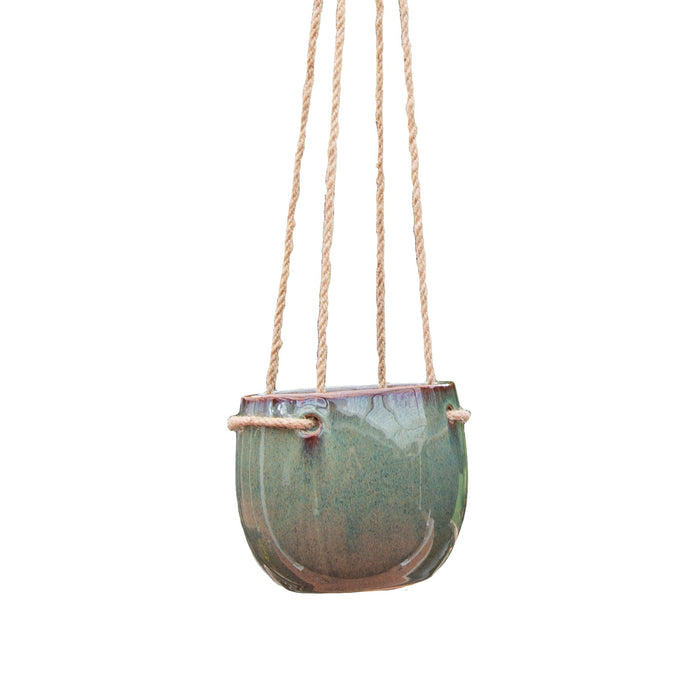 Reactive Glaze Hanging Pot - D11cm - (Set of 3)