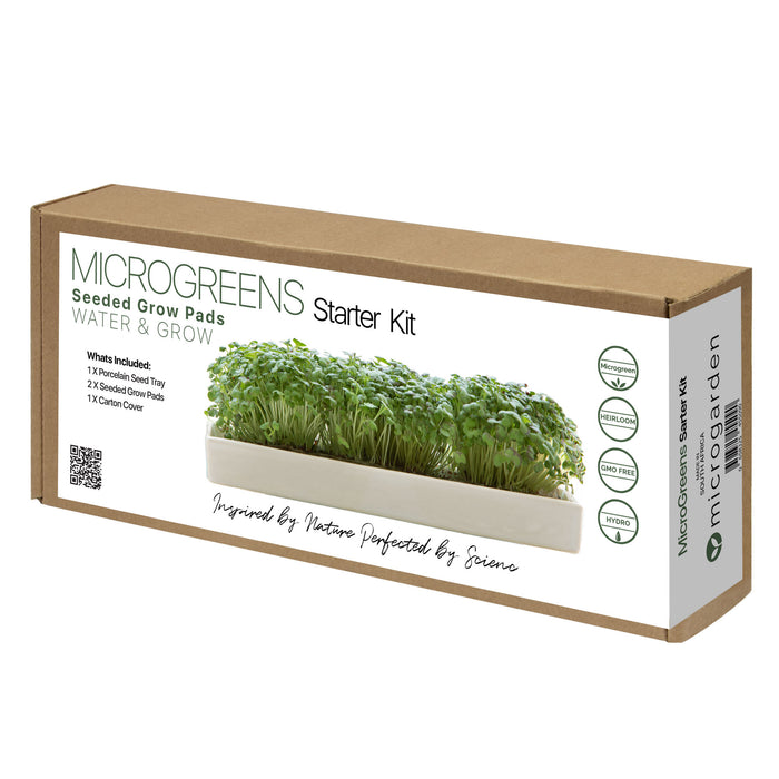 Microgreens Seeded Grow Pads - Starter Kit