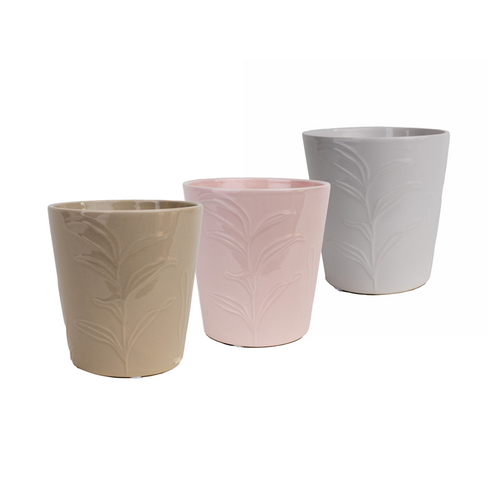 Sharik Assorted  Ceramic Pot - D12cm