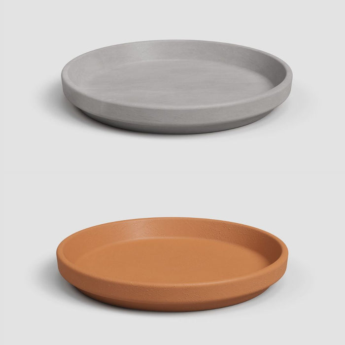 Terracotta Round Saucer - Various Colours & Sizes