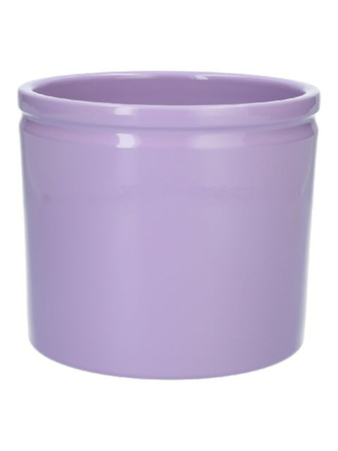 Lucca Ceramic Pot - Pastel Lilac