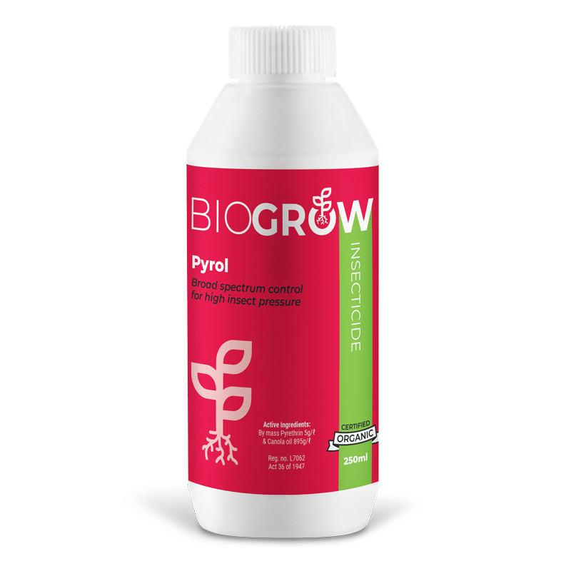 Biogrow Insecticide - Pyrol - 250ml — Hadeco.co.za