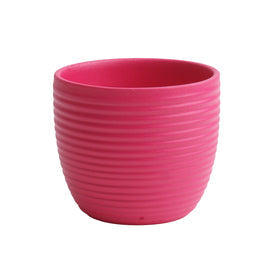 Ribbel Ceramic Pot - Various Colours