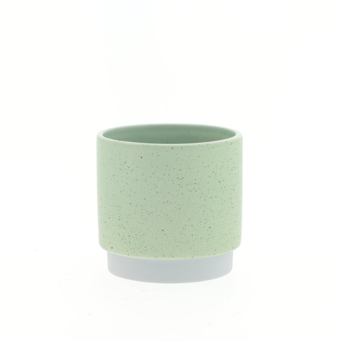 Ceramic Claudine Pot - Green - Various Sizes