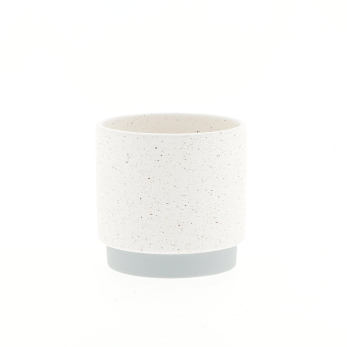 Ceramic Claudine Pot - White