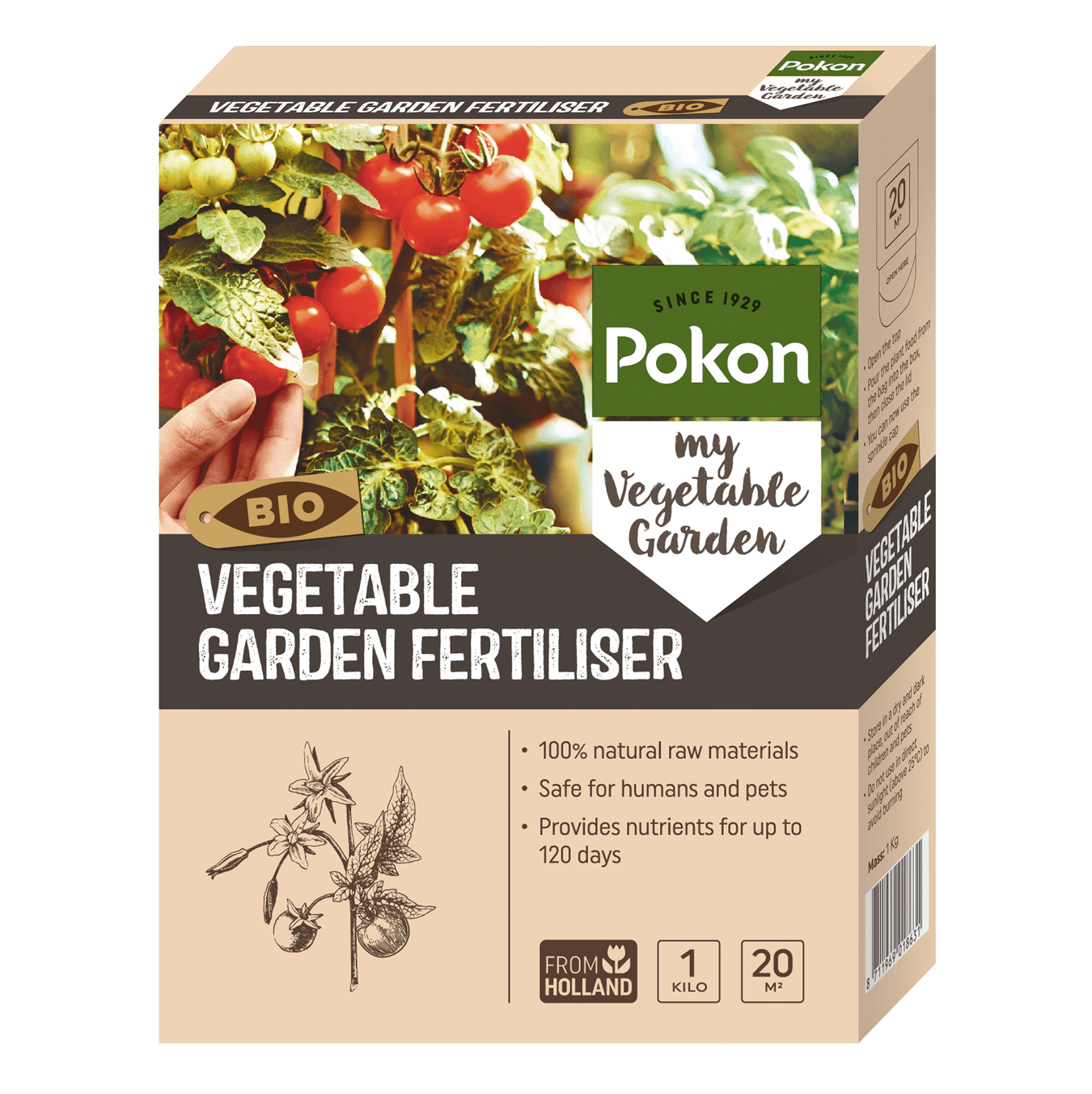 Vegetable garden Fertiliser